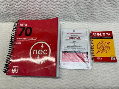 Nfpa 70 2023 National Code 2023 Spiral Edition With Index Tab Ugly's Electrical - Image 1 of 4