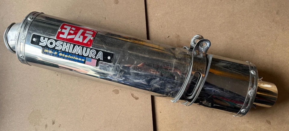 Suzuki GSXR GSXR600 GSXR 600 2001-2003 escape deslizante abollado Foto 1 de 4