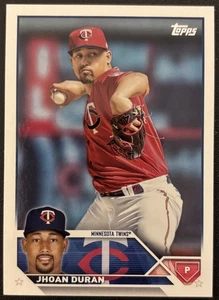 Joan Duran 2023 Topps #218 Series One Rookie - Bild 1 von 2