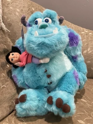 Peluche Sully de Disney/Pixar con Boo Monsters Inc. 12 pulgadas  Foto 1 de 4