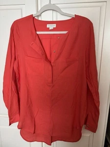 Monsoon Silk Shirt Long Sleeves, Size 10 - Picture 1 of 3