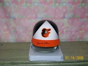 PAUL BLAIR SIGNIERTER BALTIMORE ORIOLES MINIHELM RIPP! - Bild 1 von 2