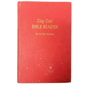 Vintage 1956 Tiny Tots Bible Reader Jim Bill McInteer Hardcover Buch - Bild 1 von 8