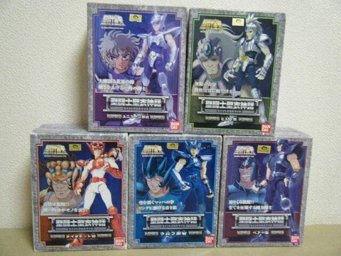 BANDAI Saint Seiya Myth Cloth Bronze series Unicorn Lionet Wolf Hydra Bear set Cover