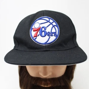 Philadelphia 76ers Mütze Erwachsene Snapback schwarz Mitchell & Ness NBA verstellbar Cap - Bild 1 von 11