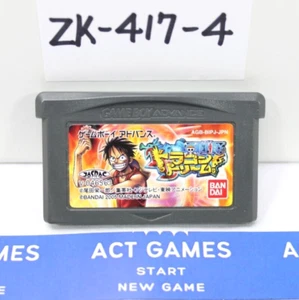 Nintendo GBA One Piece Dragon Dream Japanes Games Cartridge Only Tested #417-4 - Picture 1 of 2