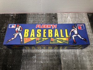 Fleer 1991 Baseball Factory Set Complete 720 Cards 50 Logo Stickers Pro-Visions