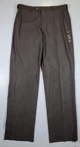 Croft Barrow 36x34 Mens Pants Classic Fit Flat Front Khakis Casual Business New - Picture 1 of 9