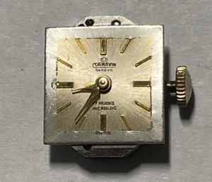 Vintage Cornavin Geneve 17 Rubis Incabloc Ladies Wristwatch Movement C1 - Picture 1 of 2