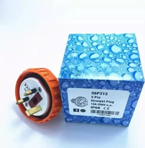 10Pcs New 13A Plug 56P313 Waterproof Socket Matching Plugs - Picture 1 of 2