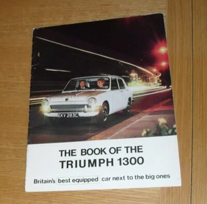 Triumph 1300 Brochure 1965-1966 - Picture 1 of 1