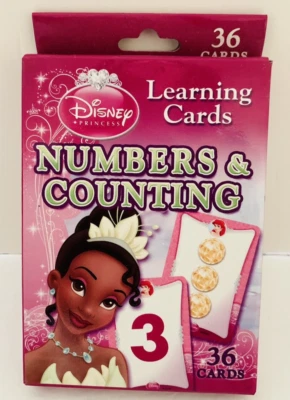Disney Princess Numbers and Counting 36 Learning Cards — 第 1/4 张图片