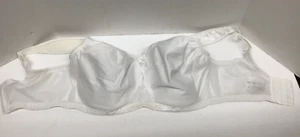 Glamorise 36G Seamless Magic Lift Padded Shoulder White Bra 15564 - Picture 1 of 7