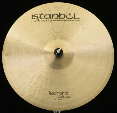Istanbul Agop 19" tradicional choque oscuro Foto 1 de 3