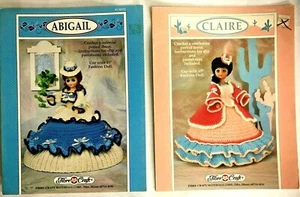 Claire Abigail Southwest Colonial Doll 15" Dress Pantaloons Crochet Pattern Book - Picture 1 of 1