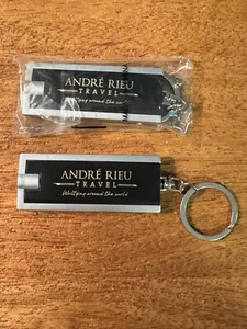TWO Andrew Rieu Key Chains with Light NEW - Picture 1 of 5