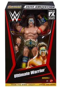 WWE Elite Collection From The Vault 1 Ultimate Warrior Exclusive Figure - Imagen 1 de 7