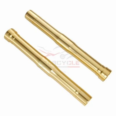 Par de tubos de horquilla exterior delantera dorados para HONDA CBR600RR 2007-2012 453 mm 2 piezas Foto 1 de 4