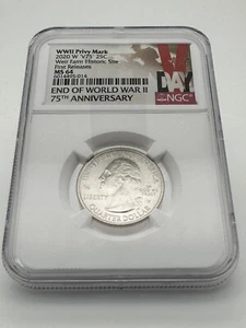 2020 W ‘V75’ Quarter, Weir Farm Historic Site MS64 - Picture 1 of 2