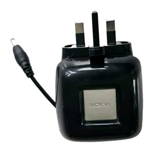 Genuine Nokia AC-1X Cable Tidy Mains Charger for Old Nokia Phones 3.5mm Jack - Picture 1 of 6