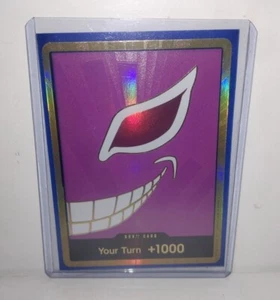 One Piece CCG DON !! Karte Donquijote Doflamingo Gold Premium Booster PRB-01 Foil - Bild 1 von 16