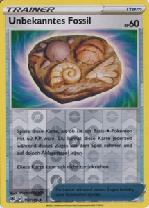 Pokemon Karte - Unbekanntes Fossil 157/189 - Astralglanz - Reverse Holo - Bild 1 von 1