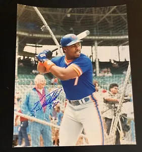 Kevin Mitchell New York Mets Signed 8x10 - Picture 1 of 3