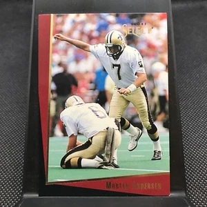 1993 Pinnacle Select Football #102 Morten Andersen New Orleans Saints HOF - Picture 1 of 2