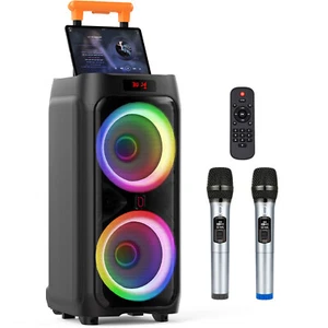 Singing Machine Karaoke Speaker for Adult with Microphone Party Bluetooth Stereo - Picture 1 of 9