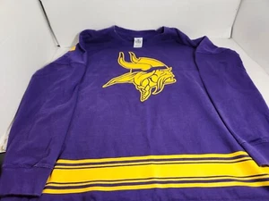 PINK Victorias Secret Minnesota Vikings Sweater Small Pullover Love Womens - Picture 1 of 4
