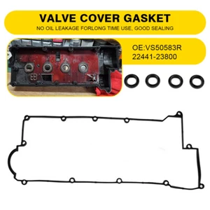 Valve Cover Gasket For 03-10 Hyundai Elantra 04-09 Kia Spectra 2.0 L4 1975CC GAS - Picture 1 of 9