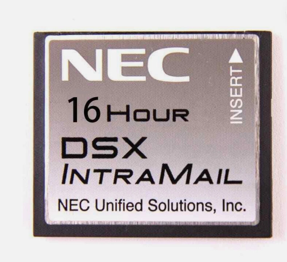 REF “A” STK NEC DSX 40 80 160 1091013 V1.3 G Intramail 8 Port 16 Hour Voice Mail - Image 1 of 1