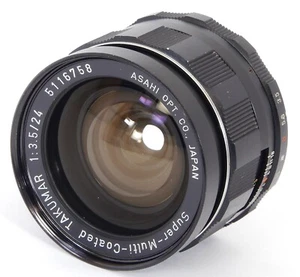 Super-Multi-Coated TAKUMAR 1:3.5/24mm ULTRA-Wide-Angle Lens - M42 FILM & DIGITAL - Picture 1 of 12
