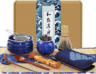 12Pcs Japanese Matcha Tea Set, Matcha Bowl, Matcha Whisk, Whisk Holder, Traditio