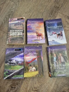 Love Inspired Romance Suspense Paperback Lot of 6 Books - Bild 1 von 3
