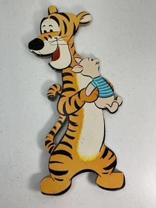 Winnie the Pooh Wall Decor - Pressboard - Tigger with Piglet - Picture 1 of 11