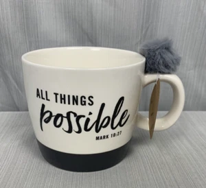 All Things Possible, Mark 10:27 by Day Spring Coffee Tea Mug Cup - Picture 1 of 6