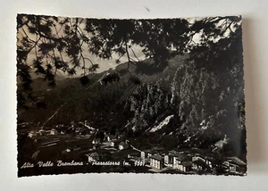 CARTOLINA ALTA VALLE BREMBANA PIAZZATORRE M.900 IN B/N VIAGGIATA - Picture 1 of 2