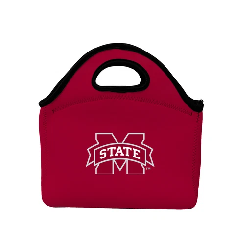 TWO (2) MISSISSIPPI STATE, NEOPRENE, ZIPPER, HANDLED KLUTCH BAGS (CLOSEOUT) Cover