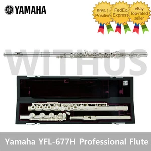 Yamaha YFL-677H Professional Flute Offset G Split E Gizmo key Hard Case Genuine_ - Picture 1 of 4