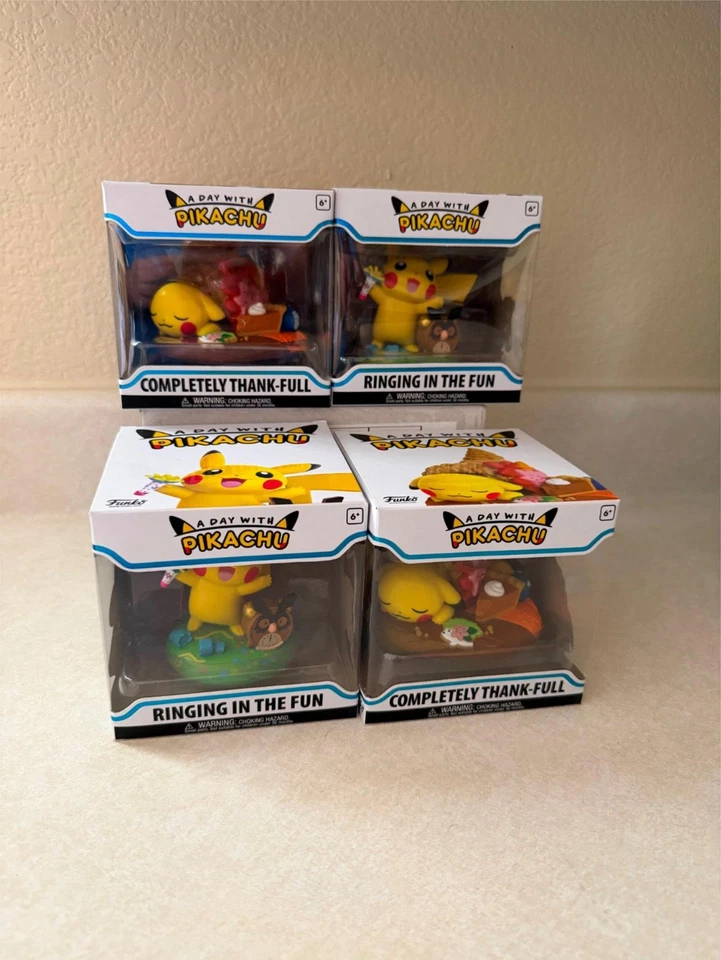 Funko! A Day with Pikachu Completely Thank - Full X2 - Ringing in the Fun x2 D6 - Image 1 of 1