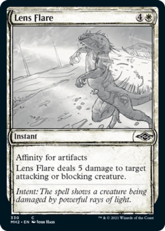 x1 Lens Flare - Showcase - Modern Horizons 2 - NM - MTG - Image 1 of 1