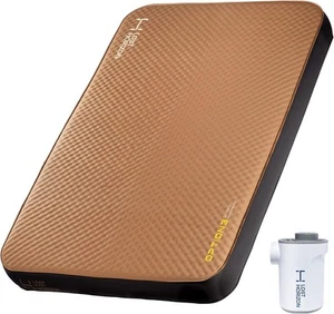 Air & Foam Camping Mattress, Self-Inflating Sleeping Pad, 4.5" Thick, with Air P - Picture 1 of 5