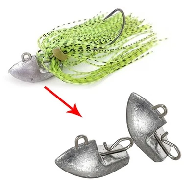 Schiffstyp 7g 10g 14g 20g Metall Angelgewicht mit Wurmhaken Drop Shot - Bild 1 von 4