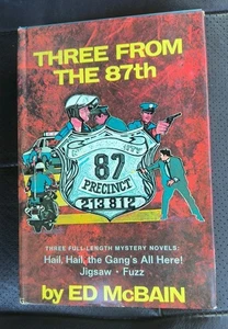 DREI aus dem 87. von Ed McBain HC/DJ BCE 3 Romane Puzzle Fuzz Gang's alle hier - Bild 1 von 5