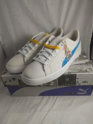 Puma Clyde Super Mario Sunshine with white and yellow laces Mens size 10.5 US - Image 1 of 4
