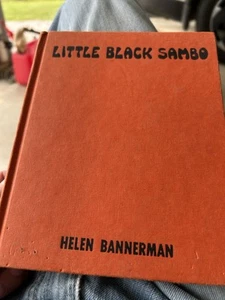 Vintage Little Black Sambo Hardcover Book Platt & Munk by Helen Bannerman 1955 - Foto 1 di 7