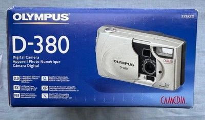 OLYMPUS Camedia D-380  2.0 MP Camera 5X Digital  Zoom - Tested - Working - Image 1 of 4