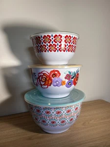 Pioneer Woman Country Garden Melamin Rührschüssel Set - Bild 1 von 2