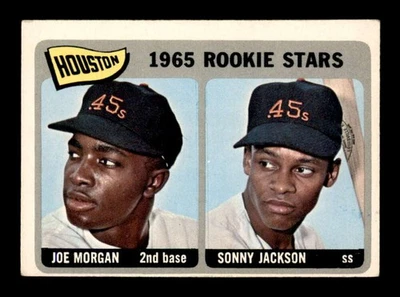 1965 Topps #16 Joe Morgan/Sonny Jackson estrellas novatas en muy buen estado X3577712 Foto 1 de 3